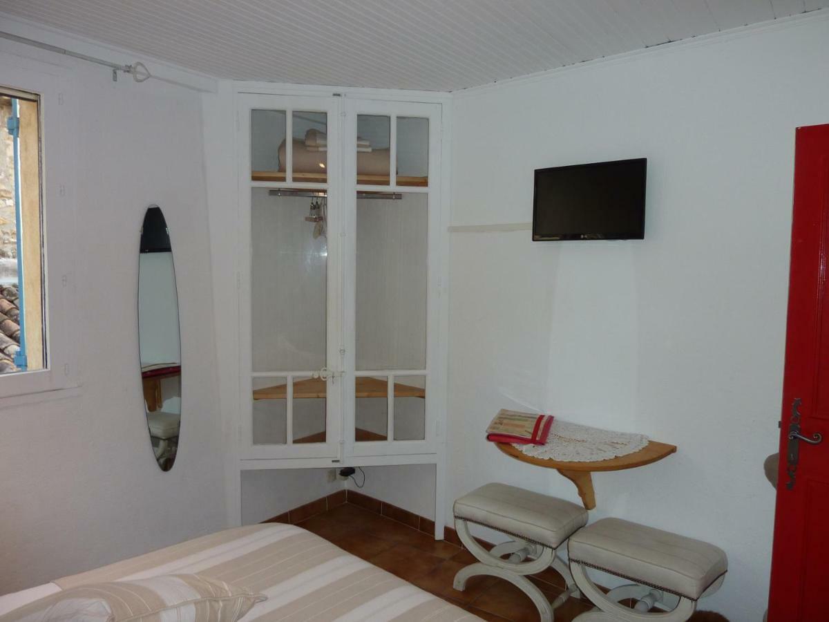 Gite Fa Mille Maison Bleu Robion en Luberon Exteriör bild
